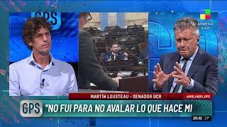 MARTÍN LOUSTEU CON ROLANDO GRAÑA: "NO FUI AL CONGRESO PARA NO AVALAR LO QUE HACE MILEI"