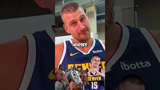 Jokic answering the tough questions 