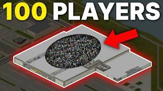 I Trapped 100 Players in the Project Zomboid Mall