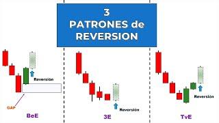 3 Patrones de REVERSION que NADIE te ENSEÑA - Con Acción del Precio