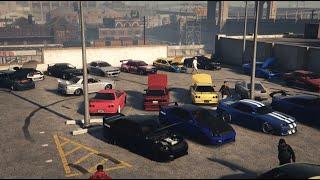 GTA 5 Online SLIDESHOW AND CAR MEET | PS5