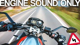 Triumph Street Triple R sound [RAW Onboard]