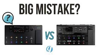 Line 6 Helix VS Helix LT Comparison: What are the main differences? #line6helix #multieffects