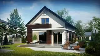 Casa cu mansarda 7,5x13m - super proiect