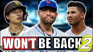 5 MORE MLB Players That WON'T Be Back With Their Current Team In 2025!