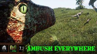 The Isle Evrima - Ambush Everywhere- Update 7.5 - Herrerasaurus