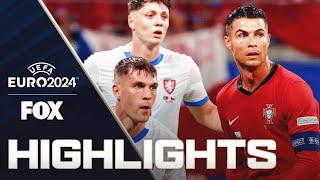 Portugal vs. Czechia Highlights | UEFA Euro 2024