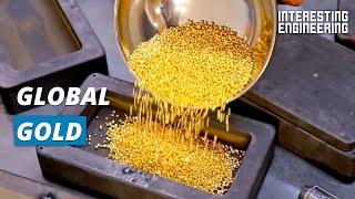 How much gold is there in the world?