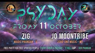 PSYDAY 11.10.2024 - Zig + Jo Moontribe