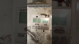 Mitsubishi E4 Error Code Problem Solved 1 minute use full tips#shorts