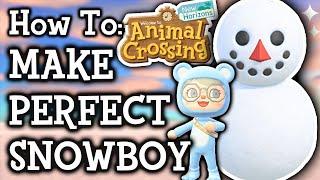 ️ How To Build A Perfect Snowboy 2021 | Animal Crossing New Horizons