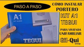 Cómo INSTALAR PORTERO AUTOMÁTICO vivienda TEGUI