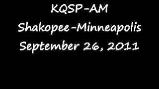 KQSP AM Shakopee Minneapolis St  Paul September 26, 2011