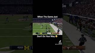 When The Game Just Don’t Go Your Way  #shorts #trending #cfb25 #youtubeshorts #fyp #foryou #clips