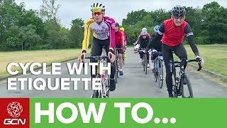 Guide To Sportive Etiquette | Ridesmart