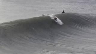 Surfing Hurricane Maria and stand-up tubes in Surf City, NC