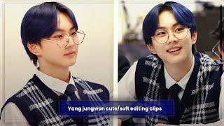 jungwon cute/soft editing clips