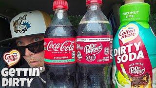 Coffee Mate® Dirty Soda Review! ‍🟩 | Which Is Better? Coca-Cola® or Dr.Pepper®? | theendorsement