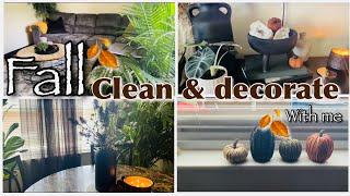 2022 FALL CLEAN AND DECORATE WITH ME // CLEANING MOTIVATION