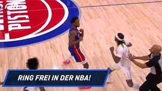 NBA: "Boxkampf" und Fan-Ärger! Chaos-Spiel in Detroit