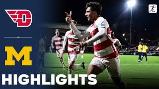 Dayton vs Michigan | NCAA College Cup Soccer Championship | Highlights - November 24, 2024