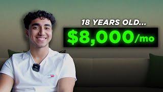 High Ticket Closer Interview: How This 18 Year Old College Student Makes $8k/Month