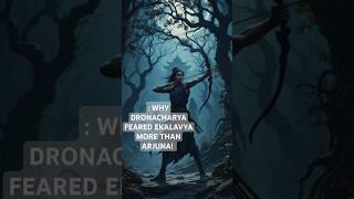  The Untold Truth: Why Dronacharya Feared Ekalavya More Than Arjuna! ️