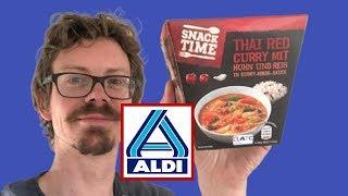 ALDI: Thai Red Curry mit Huhn und Reis im Test: Besser als bei PENNY Heat & Eat???
