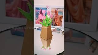 easy flower vase #diy #handmade  #artandcraft #craftyhome #youtubepartner #homedecor #handmadeseller