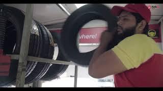 Get tyre change at your location from Kwikfix Auto.