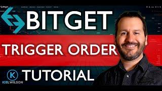 BITGET - TRIGGER ORDER - HOW TO USE TRIGGER ORDERS - TUTORIAL