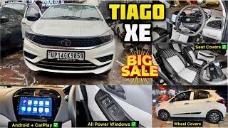 Tata Tiago Base to Top Modification  Tata Tiago XE CNG Base to Top Modified 