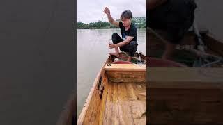 Daily Line Fishing in river at home #0097