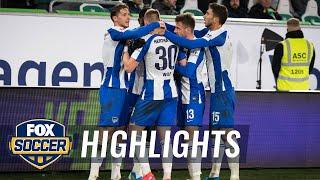 VfL Wolfsburg vs. Hertha BSC Berlin | 2020 Bundesliga Highlights