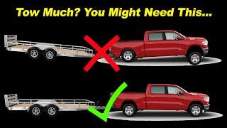 Weight Distribution Hitches Explained  - How They Work, Why You Need One