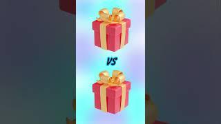 VS #shorts #tiktok #chooseyourgift #surprise #vs #food