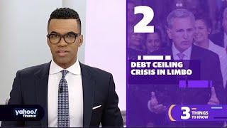 U.S. debt ceiling crisis in limbo, Australia hikes interest rates, Uber earnings: 3 things to know