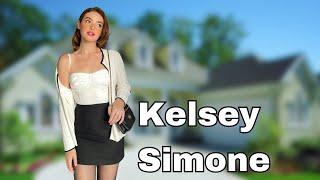 Kelsey Simone - Curvy Plus Size Model - Wiki , Bio, Fashion And Body Positivity