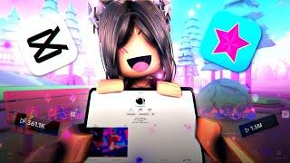 UNDERCOVER as a MOBILE ONLY Roblox Tiktok Editor!