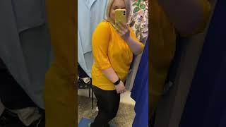 Шоппинг plus size в секонд-хенд #покупки #shopping #шоппинг #образы #plussize #shortvideo