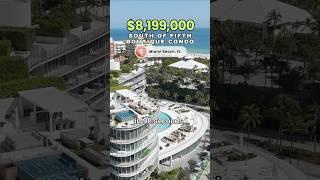 Custom $8.2m Boutique South Beach Condo in South of Fifth!