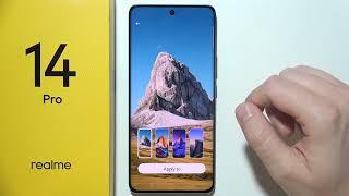 Realme 14 Pro: How to Change Wallpaper