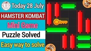 Hamster Kombat Mini Game Solved Live Today 28th July