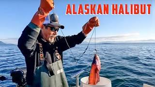 Using Giant Baits to Catch Alaskan Halibut