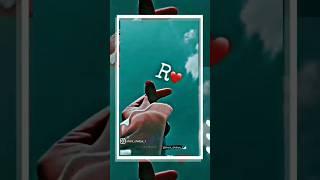 "R" letter WhatsApp status video//shayari status #viral #shorts #shayari #status #youtubeshorts