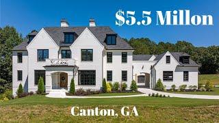 Touring a $5,500,000 LUXURY Home on 24 Acres | North Atlanta Real Estate