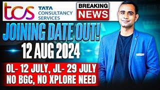 TCS Joining Date Out | 12 AUG 2024 | TCS Joining Readiness Survey