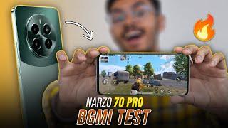 Realme Narzo 70 Pro : BGMI Test  | 60FPS Gaming?