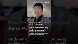 Pure Storage & CoreWeave: An AI Partnership! | TECHx Daily