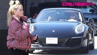 Melanie Griffith Gets Her New Porsche Cleaned At Sunset Car Wash In West Hollywood 2.6.19